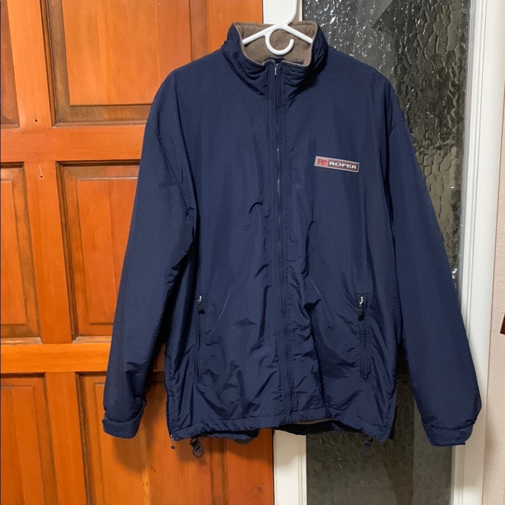 Vintage Roper Navy Blue Men's Jacket